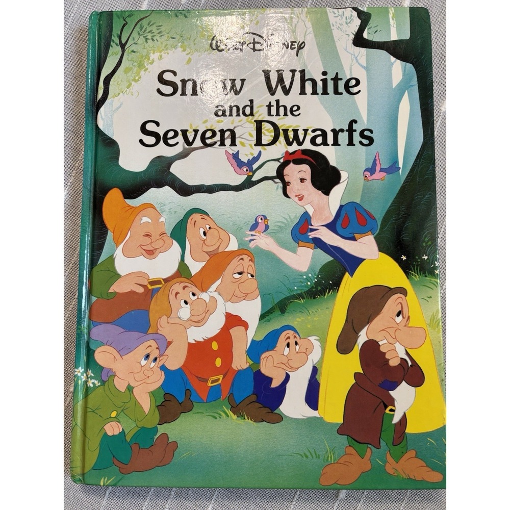 Disney's Snow White and the Seven Dwarfs Twin Gallery Books Classic Series 1986